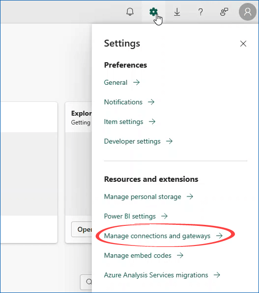 Figure 6.8. Managing gateways