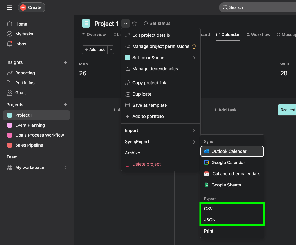1 export calendar asana file