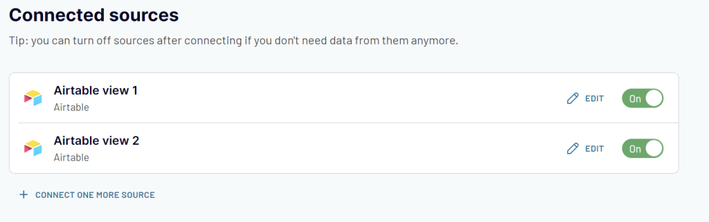 1. airtable backup multiple views