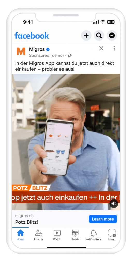 13. brand awareness on Facebook Ads examples 4