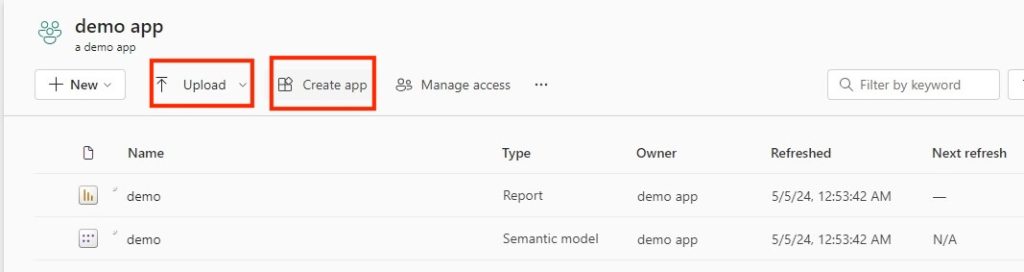 14 upload and create app