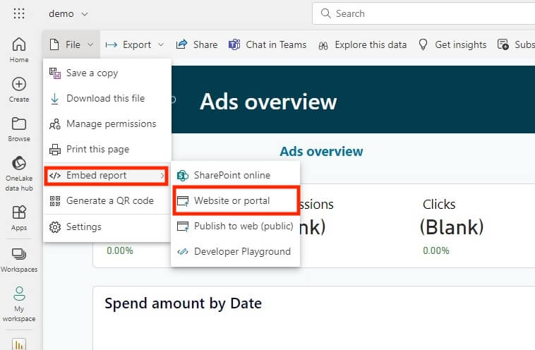 18 embed website or portal