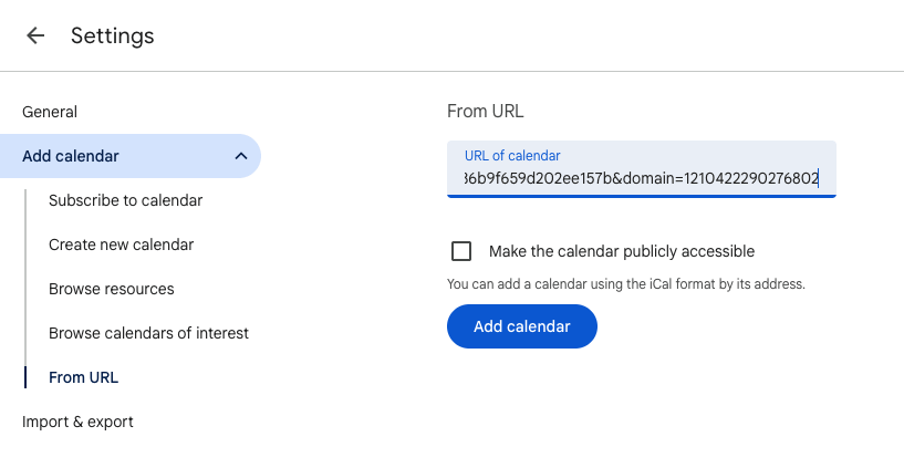 2 export calendar asana