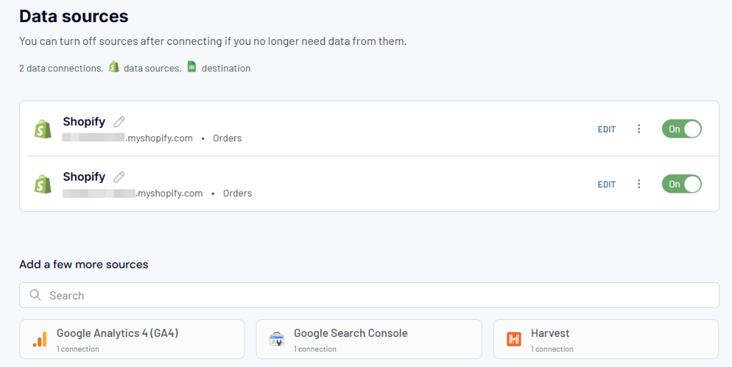 2.shopify multiple source coupler