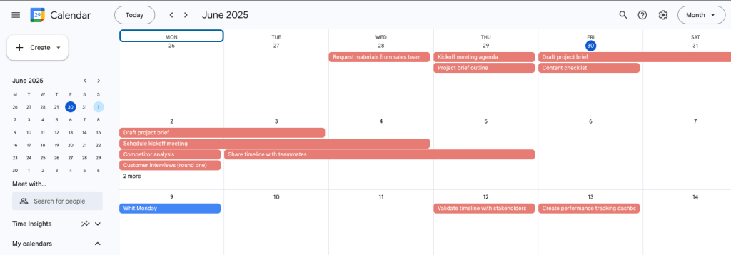 3 export calendar asana