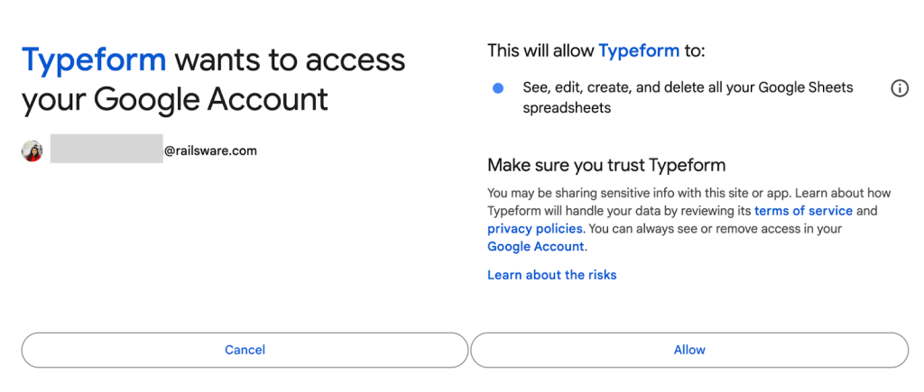 6 google permission