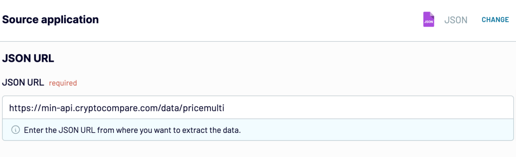 1 JSON URL