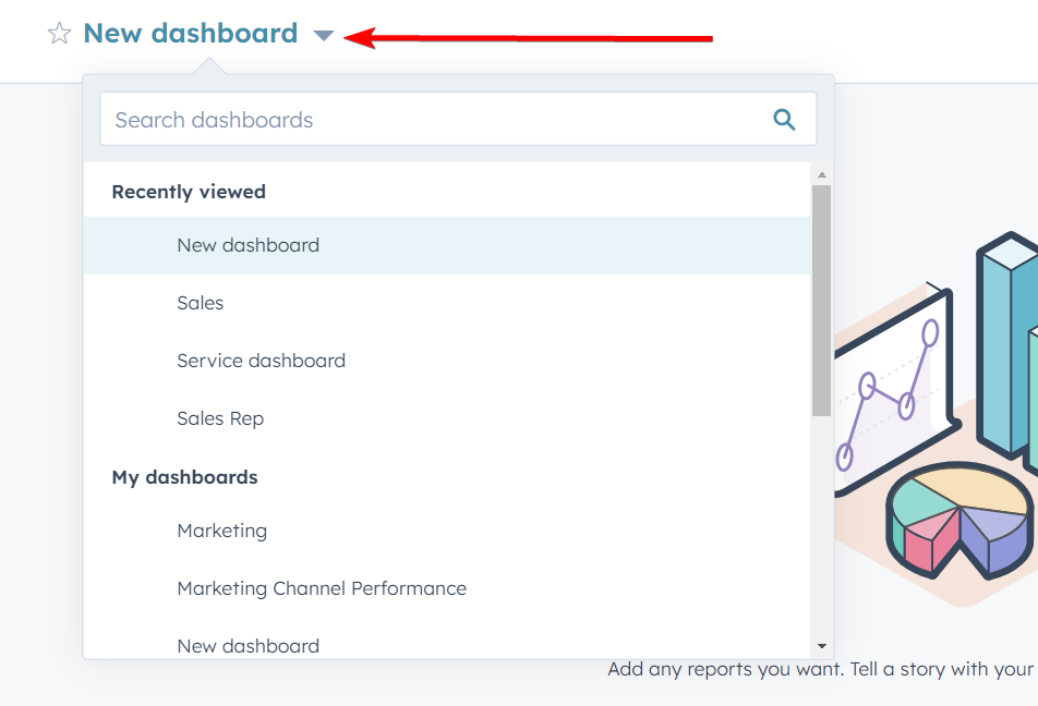 1.2.3 hubspot dashboard from scratch
