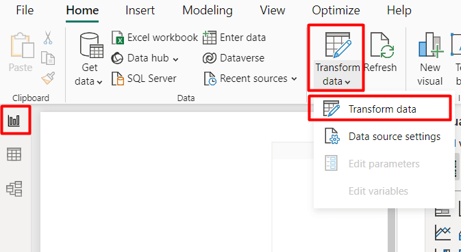 11 transform data for power query