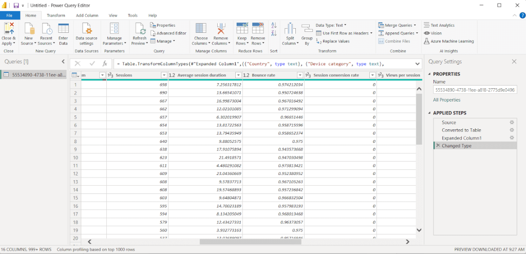 15 load data