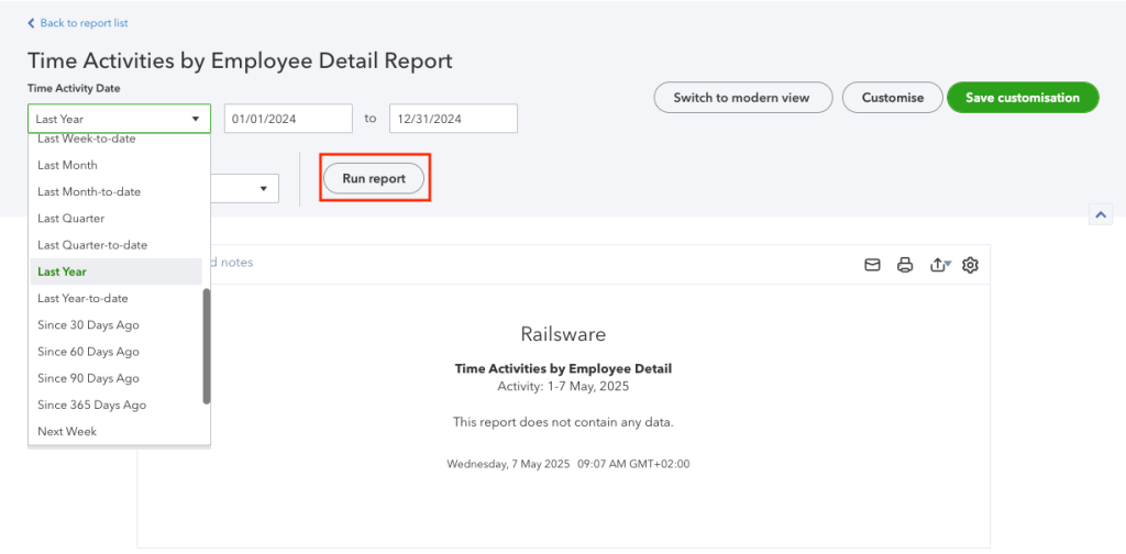 15 quickbooks online reports run payroll report in classic view in quickbooks