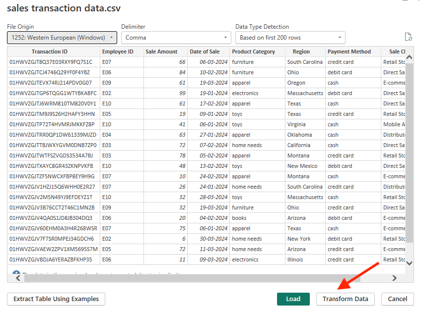 18 data transform in powerbi