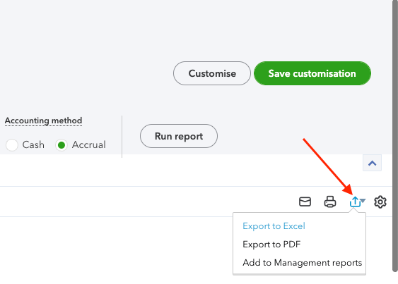 19 quickbooks online reports manual export options for reports