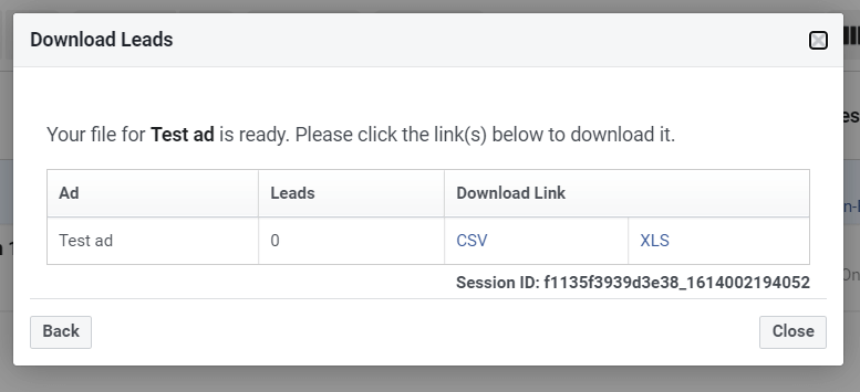 20 download leads
