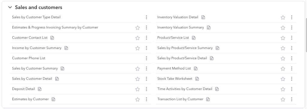 23 quickbooks online reports sales reports in quickbooks