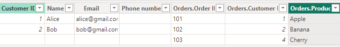 3 right outer join 1