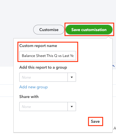 4 quickbooks online reports save report customization in quickbooks