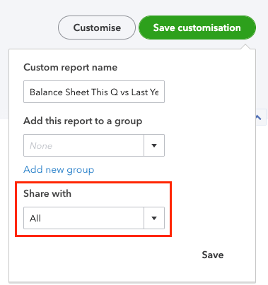 6 quickbooks online reports share custom report from quickbooks