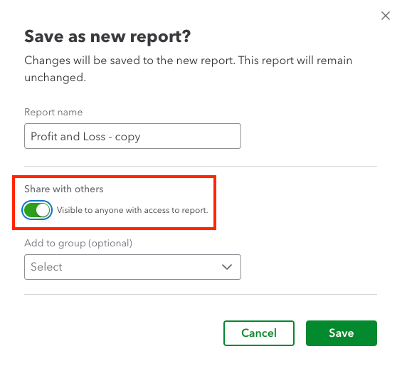 6a quickbooks online reports share custom report from quickbooks in modern view