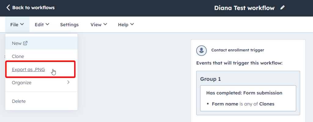 8.3.export hubspot workflows image