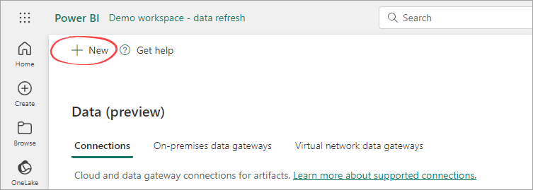 Figure 4.1.3. The manage gateways page