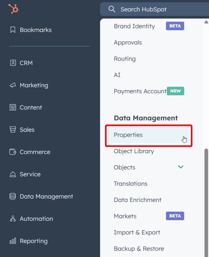 HubSpot Properties