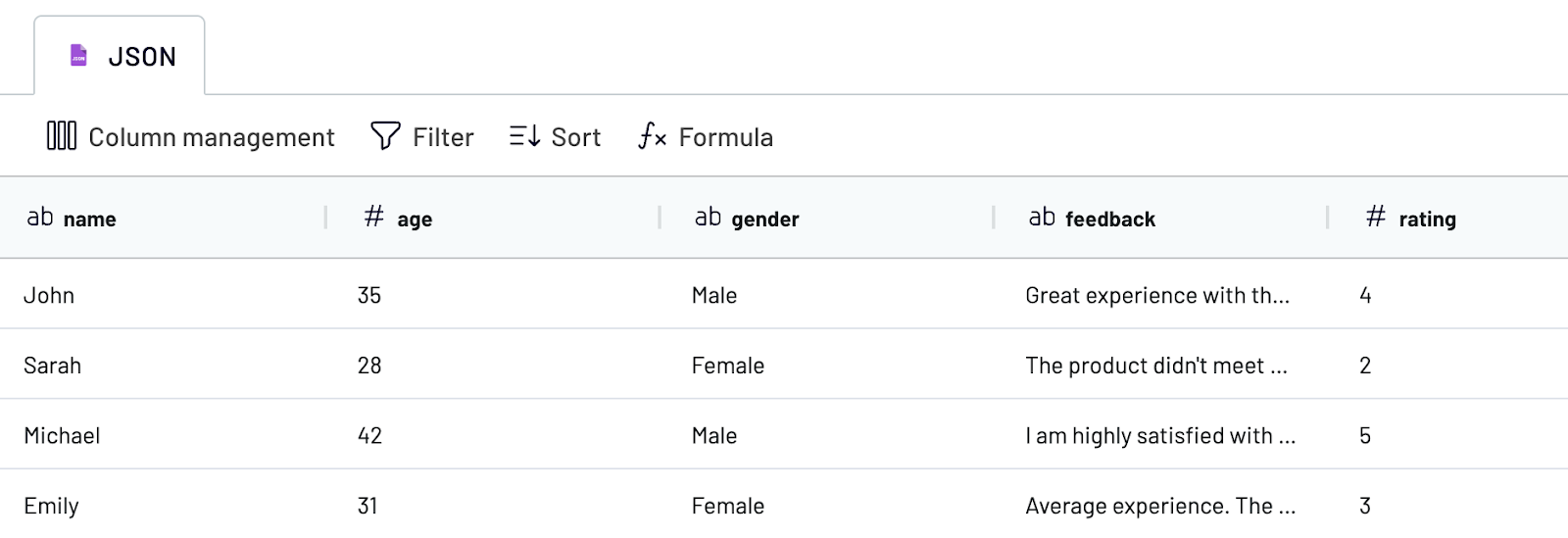 transformación de api a google sheets