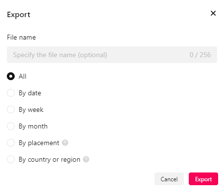 12 export settings 2