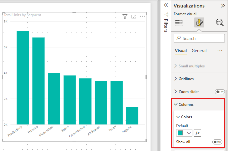 13 customize visuals powerbi