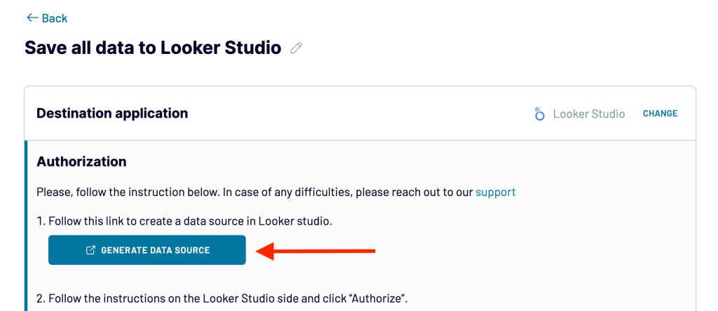 2 step 2 generate data source