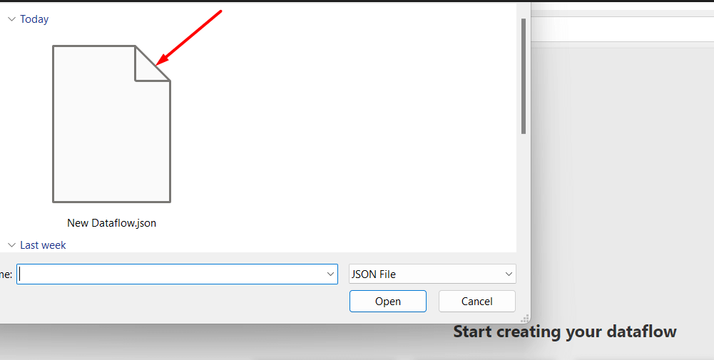 22 import json file