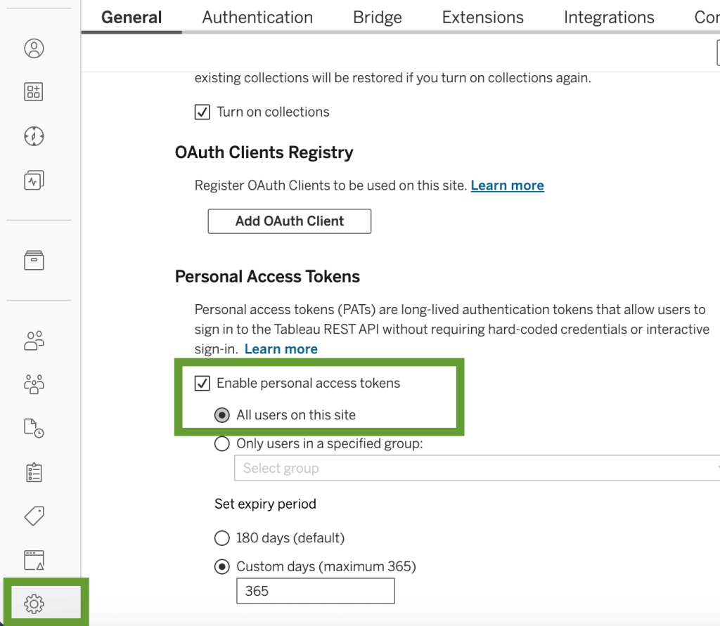 22. Where do I get my Tableau access token