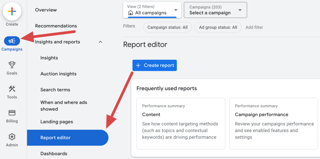 5 Report Editor