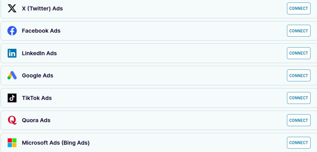 7.coupler.io dashboard sources