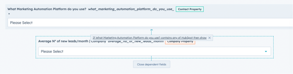 Copy of 3 Dependent fields in forms