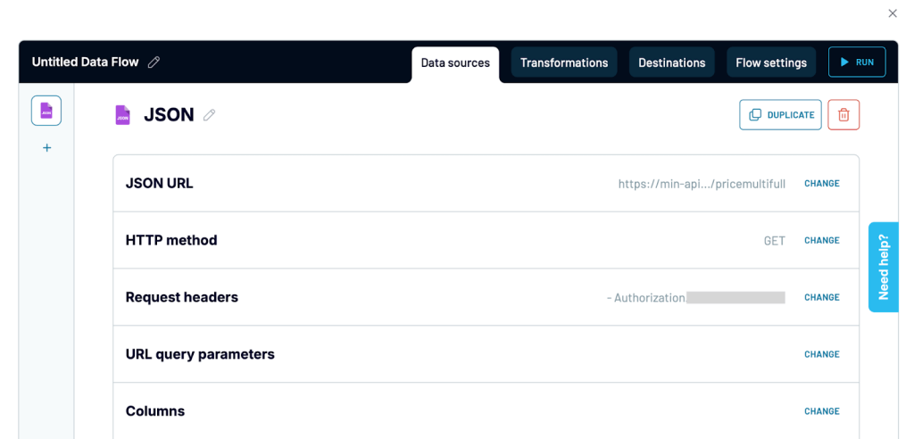 coupler add on json settings