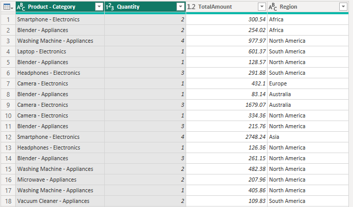 10 result of merging columns in power bi