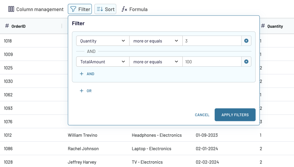 27 filter data in coupler.io