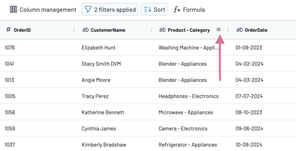 28 rearrange columns in dataset