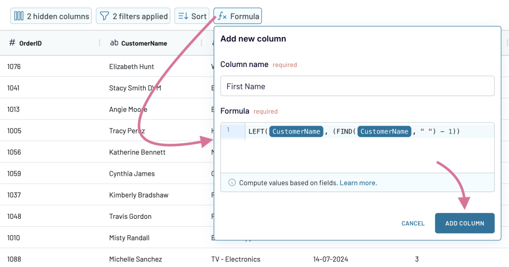 30 create calculated columns in coupler for data transformation power bi