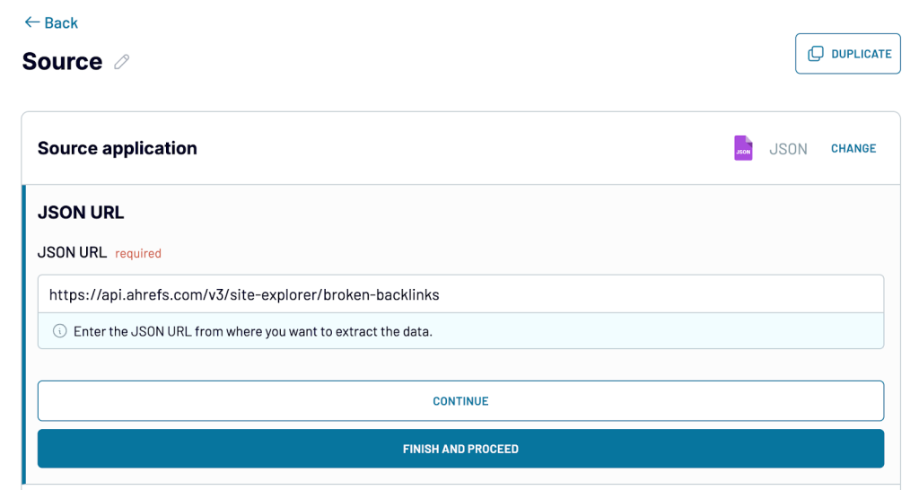 10 json url