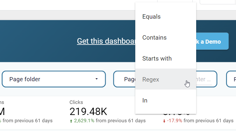 2.2.1 seo agency dashboard filters metrics overview