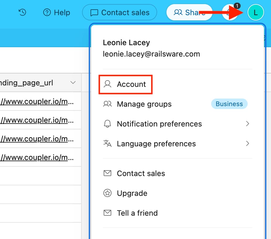 step 1 of airtable wdc method for connecting airtable to tableau