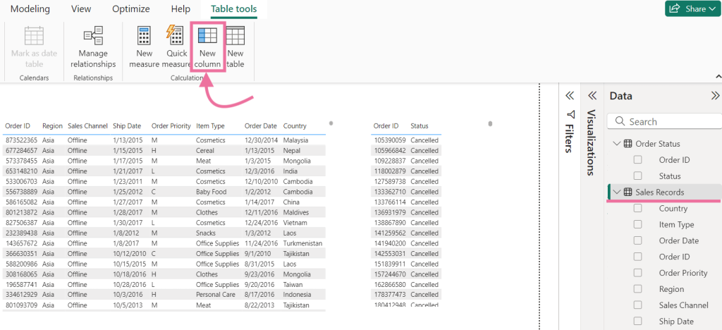 3 create a new column in power bi