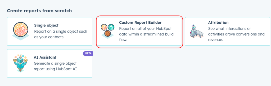 2.custom report builder