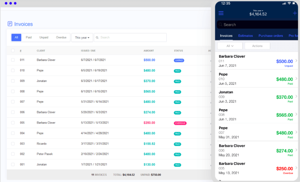 Invoice automation