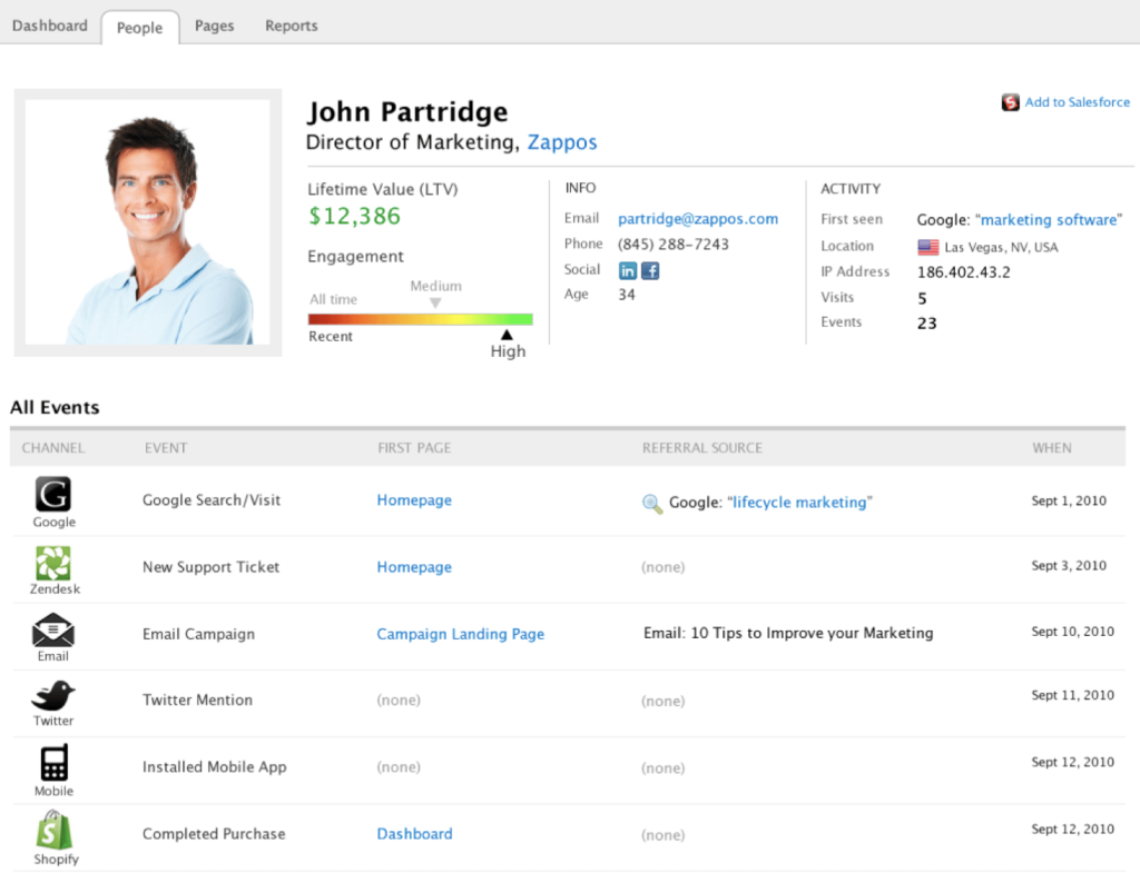 customer base example
