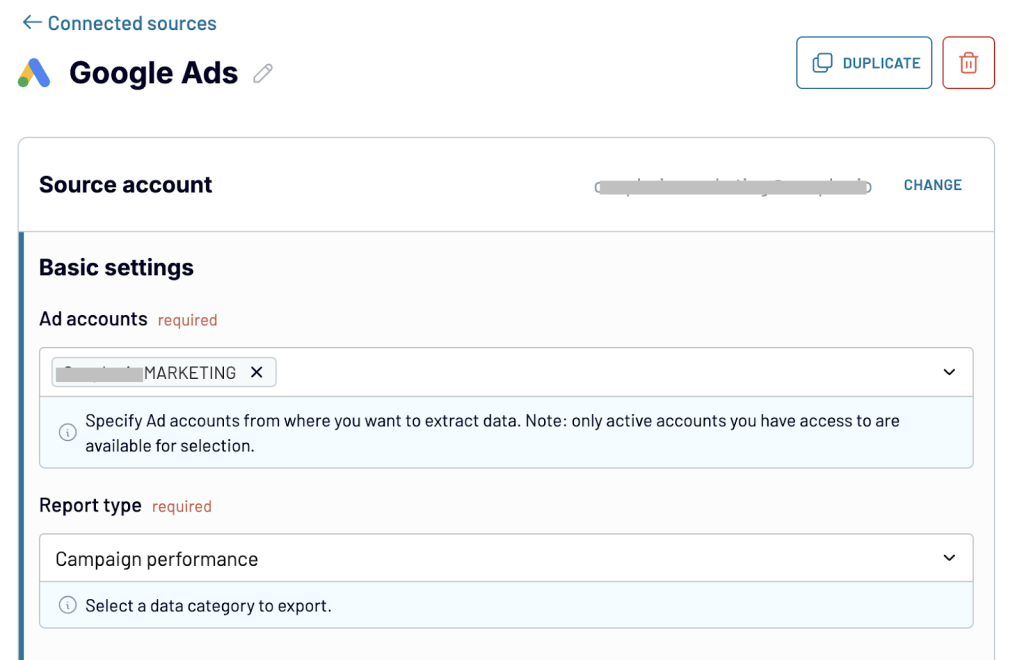 Connect your Google Ads account