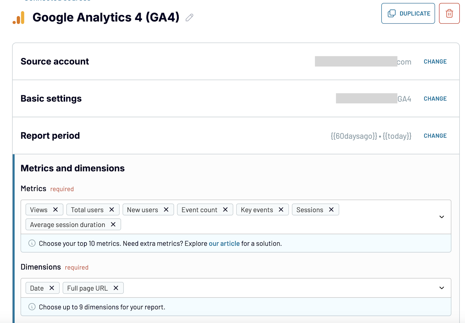 conecta tu cuenta de Google Analytics