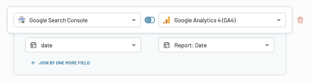 Select the columns to join data by